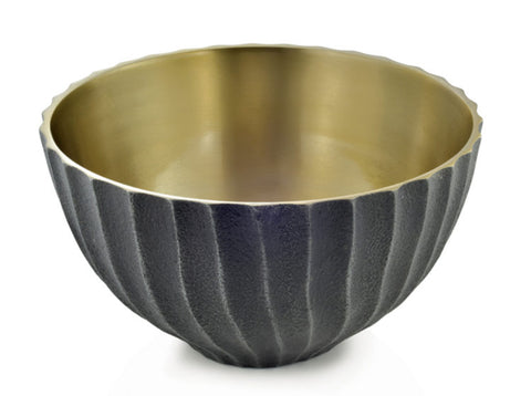 Black and Gold Bowl, Large
