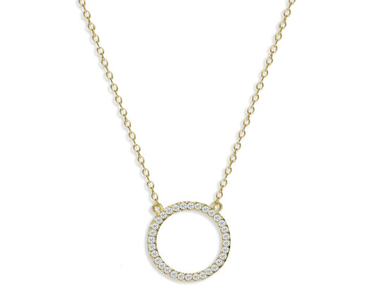 Penny Levi Circle Charm Necklace