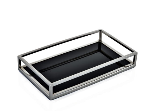Silver and Black Tray S