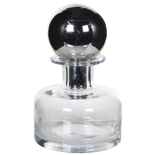 Silver Ball Decanter