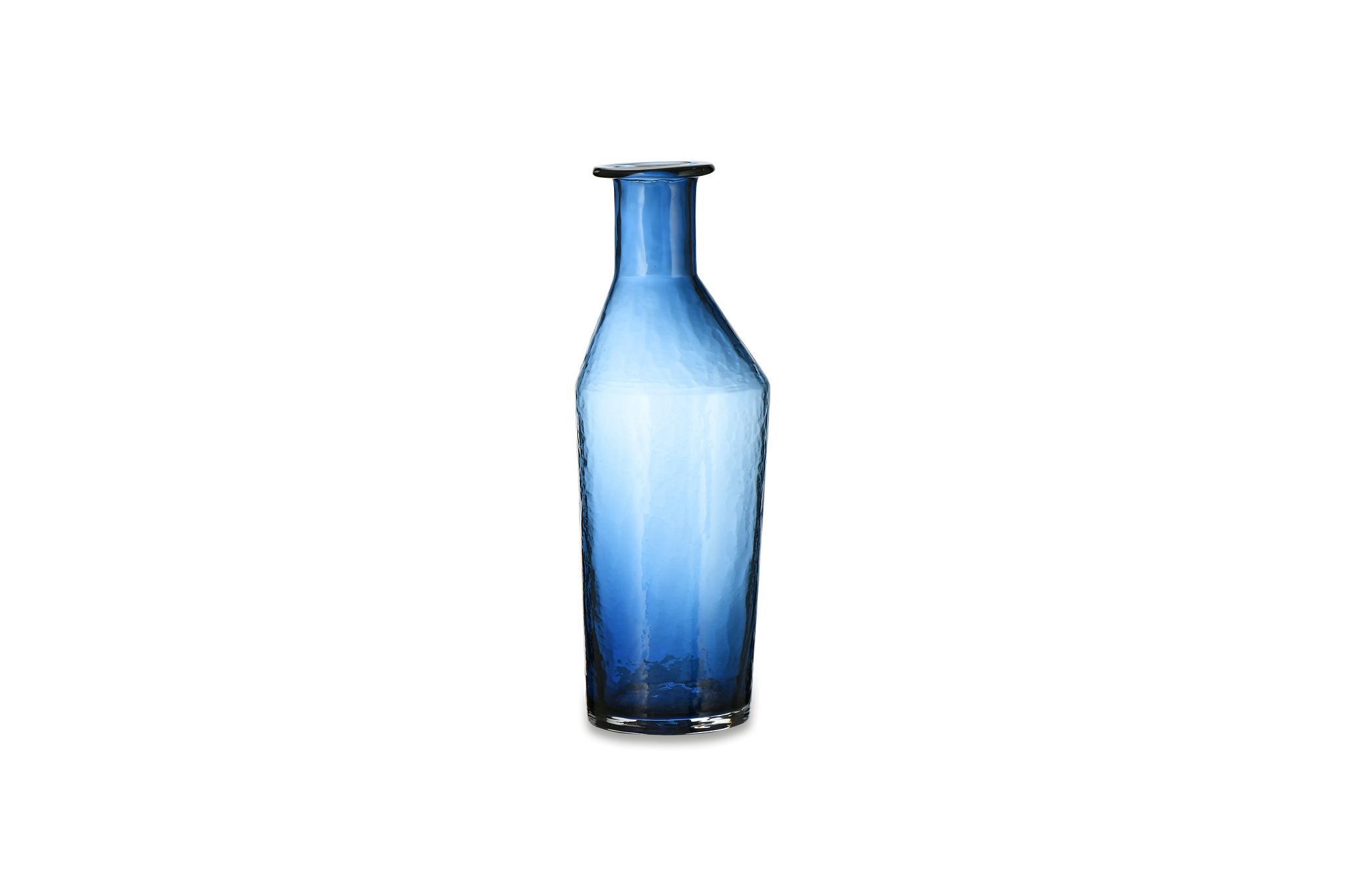 Blue Glass Vase, Large