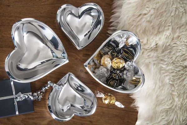 Silver Heart Dish