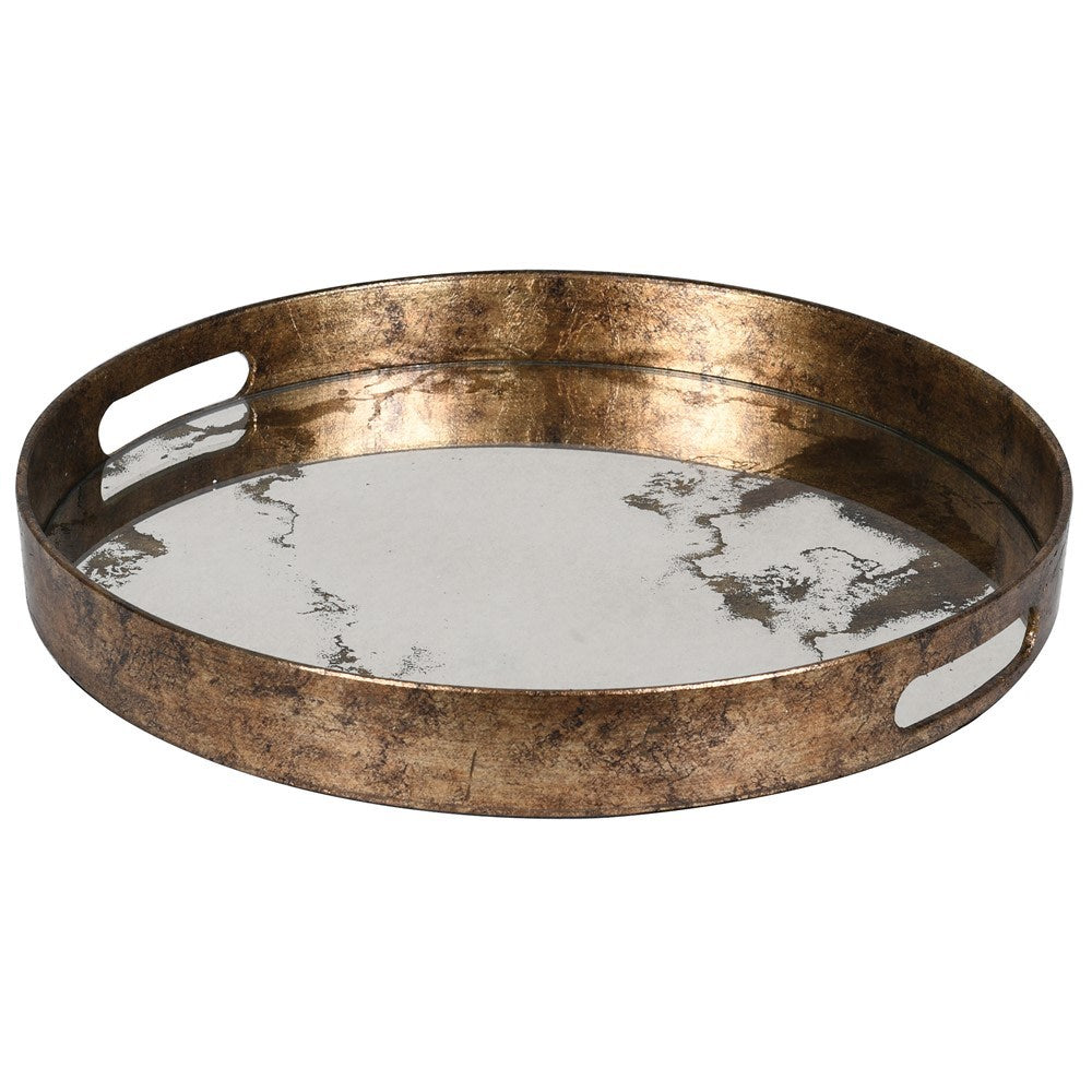 Distressed Mirror Tray