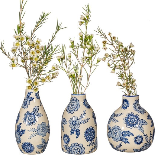Blue Willow Vase, Assorted